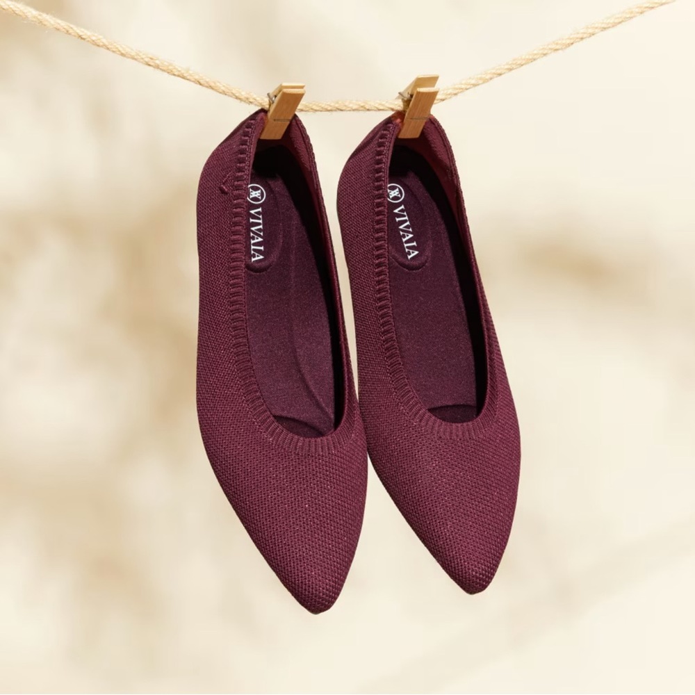 Vivaia Aria Pointed Toe Ballet Flats
